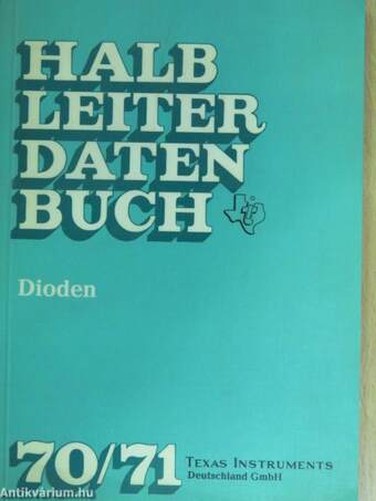 Halbleiter-Datenbuch '70/71