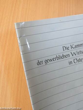 Der Kammern der gewerblichen Wirtschaft in Österreich