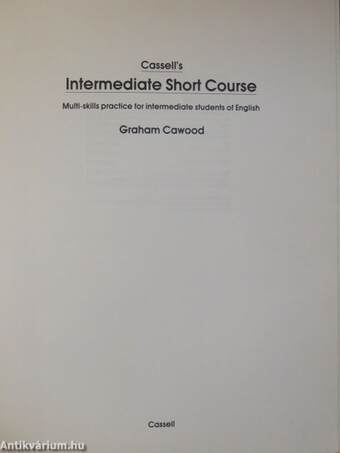 Cassell's Intermediate Short Course