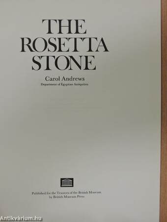 The Rosetta Stone