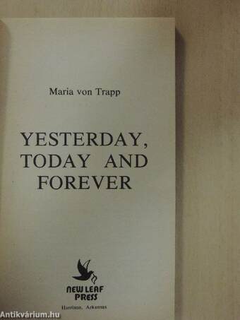 Yesterday, Today and Forever