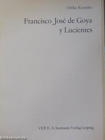 Francisco José de Goya y Lucientes