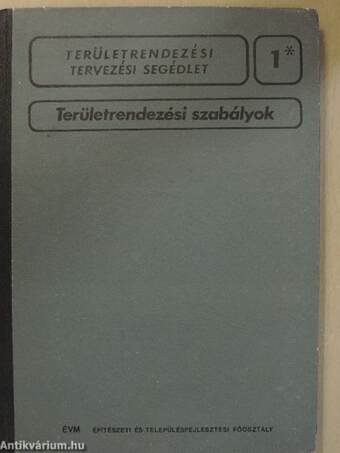 Területrendezési szabályok