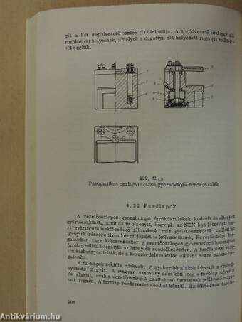 Forgácsolás szerszámai és készülékei II.