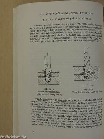 Forgácsolás szerszámai és készülékei II.