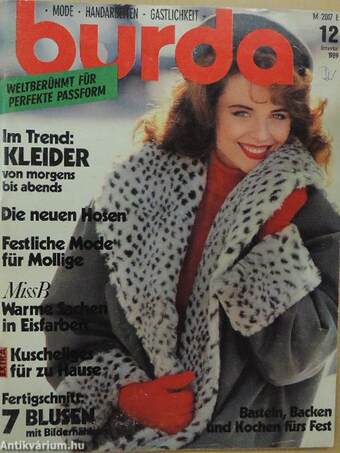 Burda Dezember 1989.