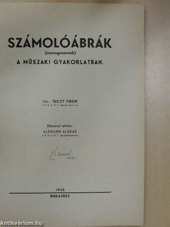 Számolóábrák (nomogrammok) a műszaki gyakorlatban