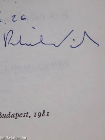 A nyugat-európai integráció (dedikált példány)