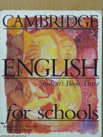 Cambridge English for Schools - Student's Book Three