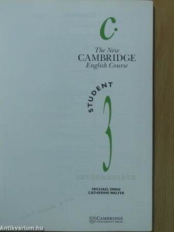 The New Cambridge English Course - Intermediate - Student 3