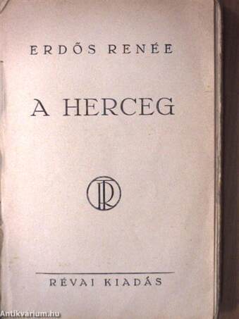 A herceg (aláírt példány)