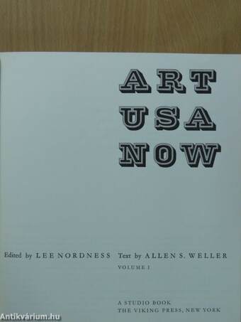 Art USA Now I-II.