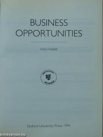 Business Opportunities