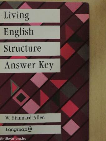 Living English Structure - Answer Key