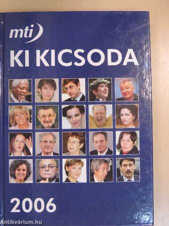 MTI Ki kicsoda 2006. I-II.