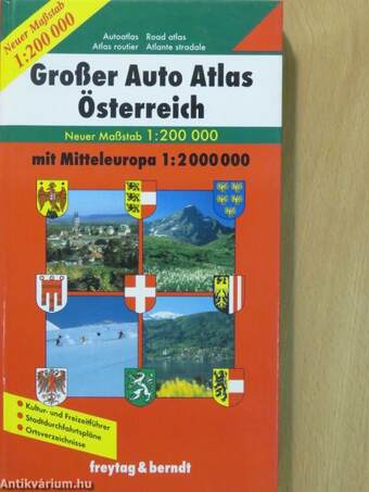 Freytag & Berndt Grosser Autoatlas Österreich