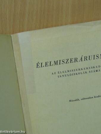 Élelmiszeráruismeret