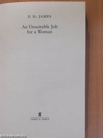 An Unsuitable Job for a Woman