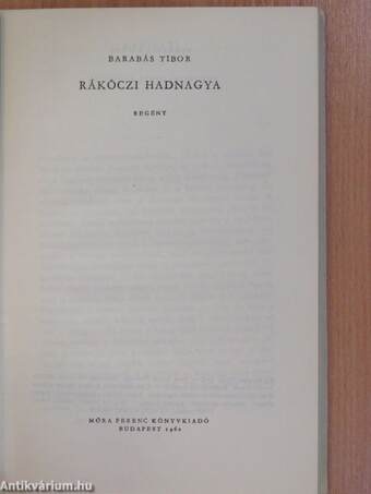 Rákóczi hadnagya