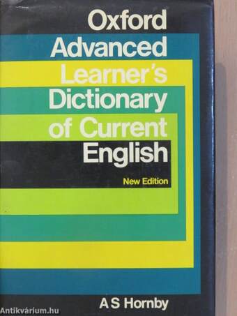 Oxford Advanced Learner's Dictionary of Current English