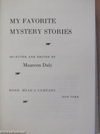 My Favorite Mystery Stories