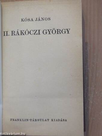 II. Rákóczi György