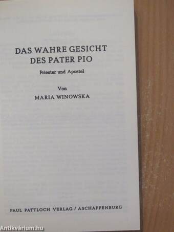 Das Wahre Gesicht des Pater Pio