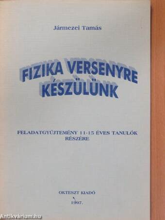 Fizika versenyre készülünk