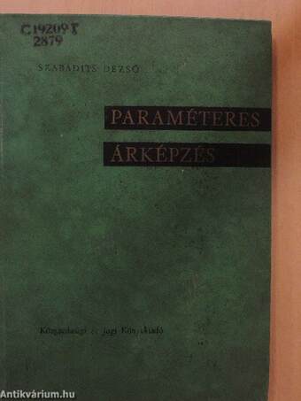 Paraméteres árképzés