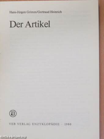 Der Artikel