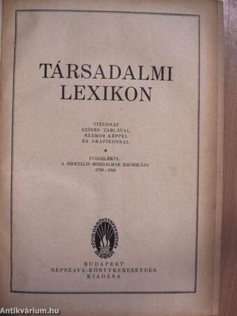 Társadalmi lexikon