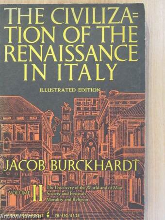 The Civilization of the Renaissance in Italy II.