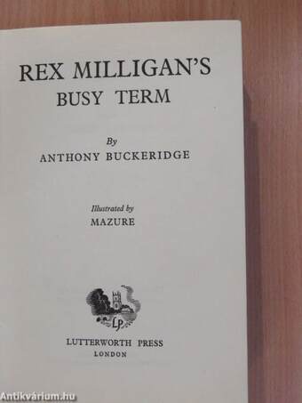 Rex Milligan's Busy Term