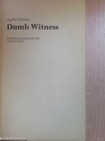 Dumb Witness