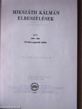 Elbeszélések XIV.