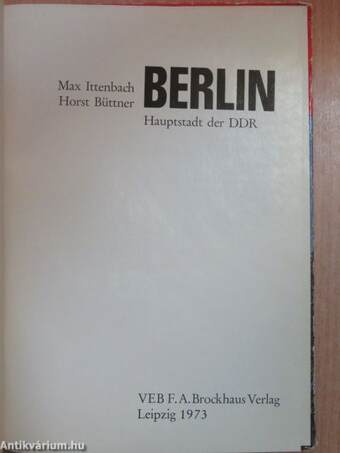 Berlin - Hauptstadt der DDR