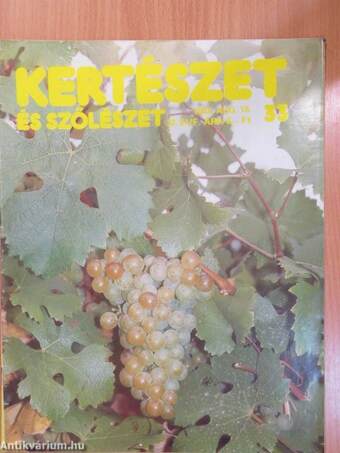 Kertészet és Szőlészet 1983. augusztus 18.