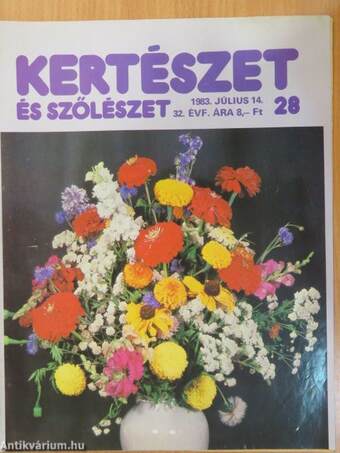 Kertészet és Szőlészet 1983. július 14.