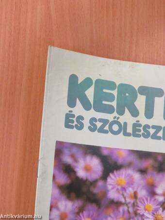 Kertészet és Szőlészet 1989. szeptember 21.