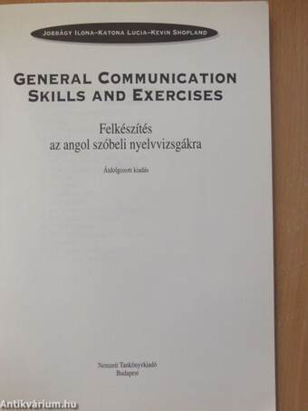 General Communication Skills and Exercises