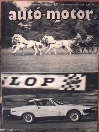 Autó-Motor 1975. augusztus 6.