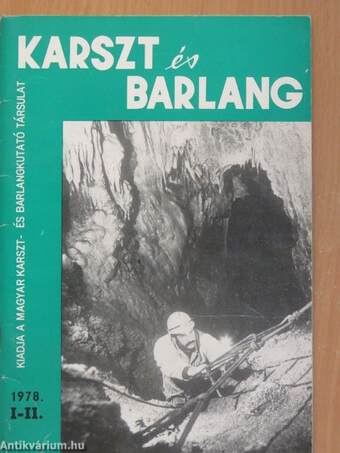 Karszt és Barlang 1978. I-II.