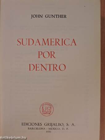 Sudamerica por dentro