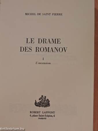 Le drame des Romanov I-II.