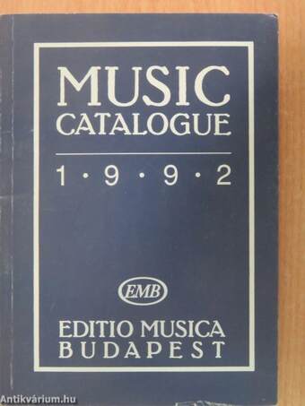 Music Catalogue 1992