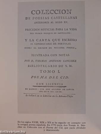 Historia y antologia de la poesia espanola I-II.