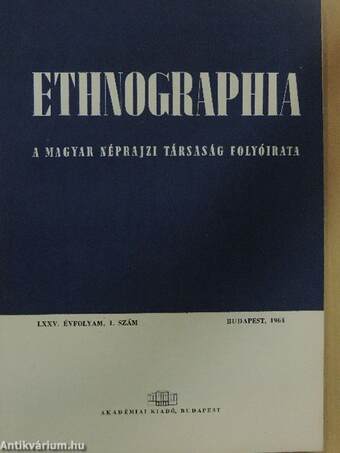 Ethnographia 1964/1-4.