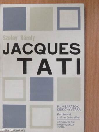 Jacques Tati (dedikált példány)