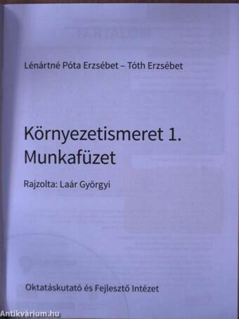 Környezetismeret 1. - Munkafüzet