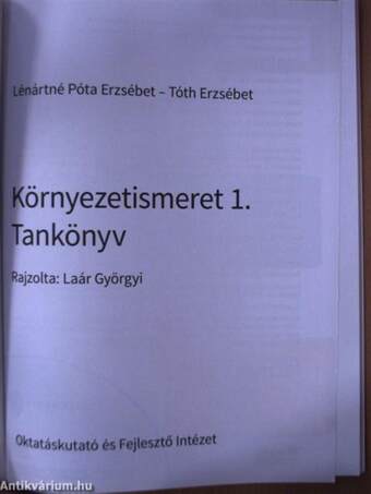 Környezetismeret 1. Tankönyv